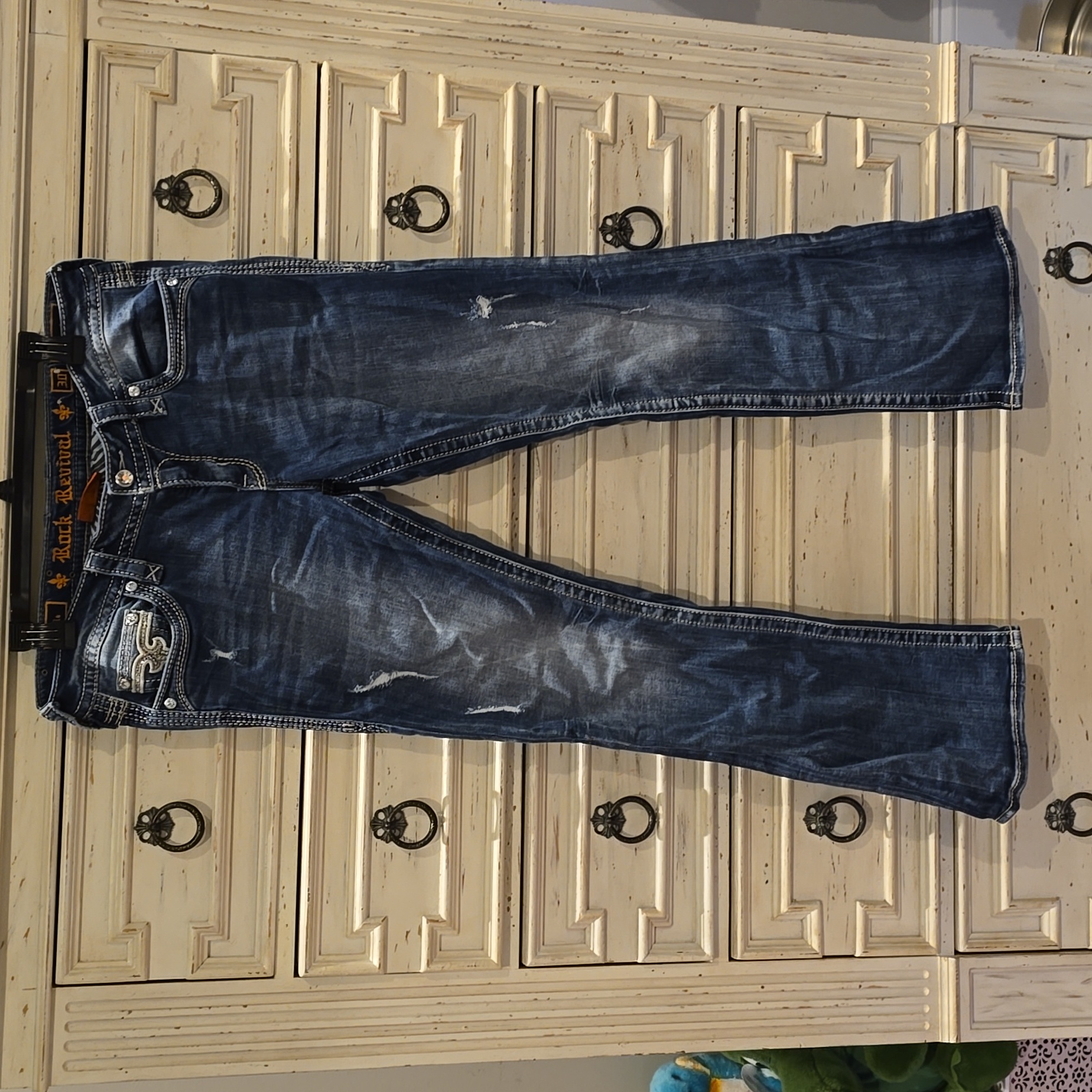 Perfect Condition Rock Revival Boot Cut Jeans!